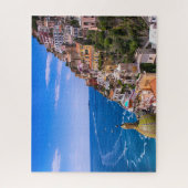Village View Of Positano, Italy ジグソーパズル (縦)