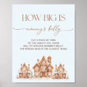 Village Winter Holiday How Big is Mommy's Belly ポスター (正面)
