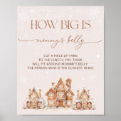 Village Winter Holiday How Big is Mommy's Belly ポスター (正面)