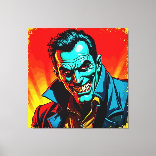 Villainous キャンバスプリント (正面)