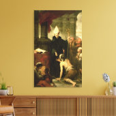 Villanueva Distributing AlmsのSt. Thomas, 1678 キャンバスプリント (インサイチュ (リビング))