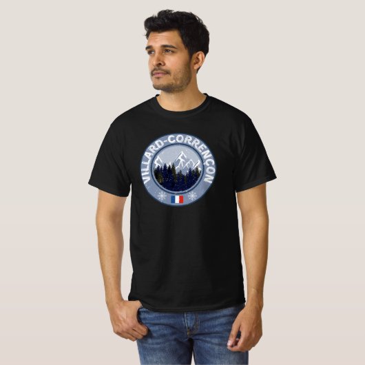Villard-Corrençon Station de ski Tシャツ (正面フル)