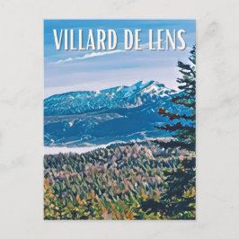 Villard-de-Lens Station de ski  ポストカード