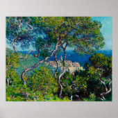 Villas in Bordighera by Claude Monet ポスター (正面)