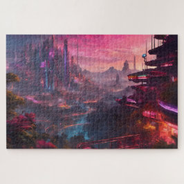 Ville cyberpunk ジグソーパズル