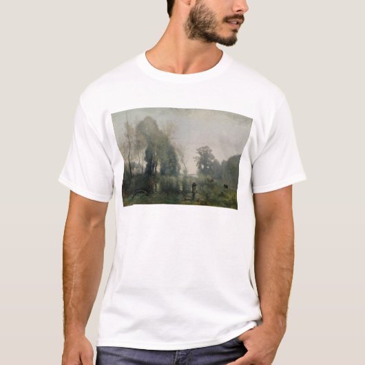 Ville-d'Avrayまたは、Cowherd 1868年の朝 Tシャツ (正面)