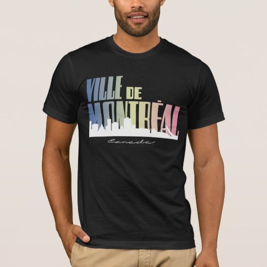 Ville Deモントリオール Tシャツ (正面)