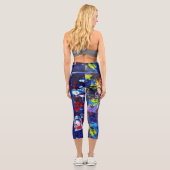 Ville de nuit カプリレギンス (裏面)