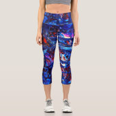 Ville de nuit カプリレギンス (正面)