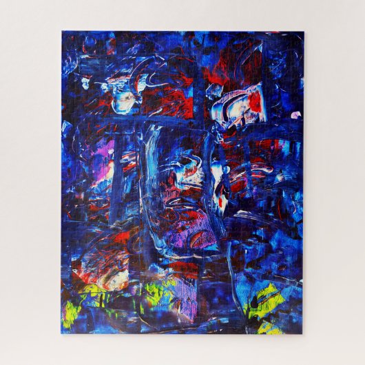 Ville de nuit ジグソーパズル (縦)