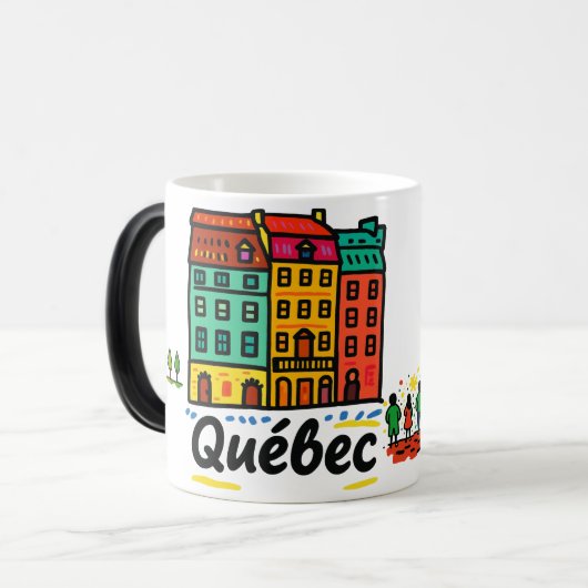 Ville de Québec モーフィングマグカップ (正面左)
