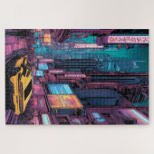 Ville futuriste ジグソーパズル (横)