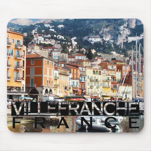 Villefranche-sur-Mer マウスパッド (正面)