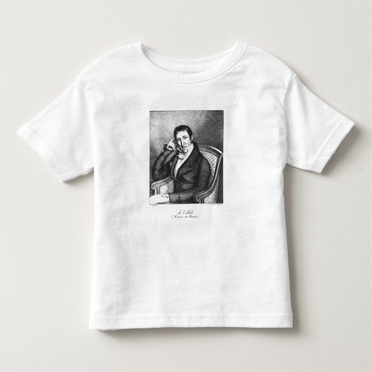 VilleleのジーンBaptisteの計算のポートレート トドラーTシャツ (正面)