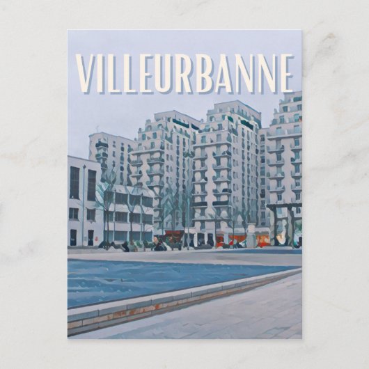 Villeurbanne Photo Vintage ポストカード (正面)