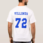 Villines、シドニー Tシャツ (裏面)