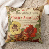 Vilmorin-Andrieux & Co. Seed Catalog Ad クッション (ブランケット)