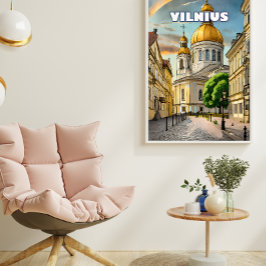 Vilnius, cœur battant de la Lituanie ポスター