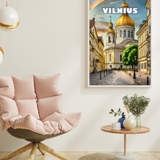 Vilnius, cœur battant de la Lituanie ポスター
