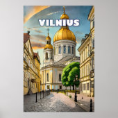 Vilnius, cœur battant de la Lituanie ポスター (正面)