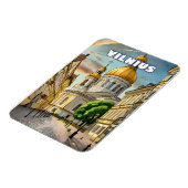 Vilnius, cœur battant de la Lituanie マグネット (左側)