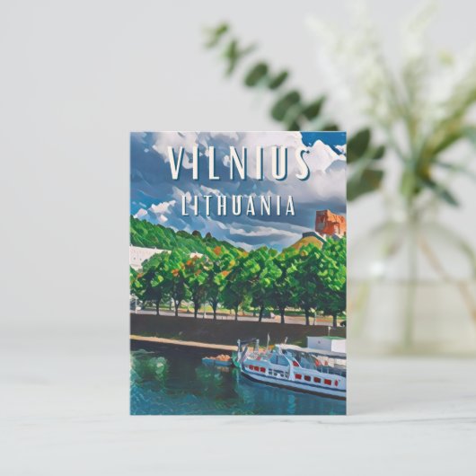 Vilnius, la perle de la Lituanie ポストカード (スタンド正面)