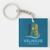 Vilnius Lithuania キーホルダー (正面)