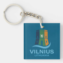 Vilnius Lithuania キーホルダー