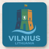 Vilnius Lithuania コースター (正面)