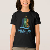 Vilnius Lithuania トライブレンドＴシャツ (正面)