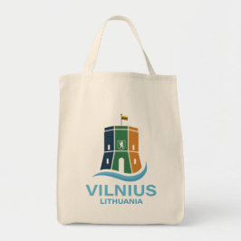 Vilnius Lithuania トートバッグ