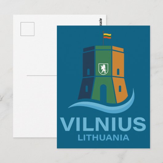 Vilnius Lithuania ポストカード (正面/裏面)