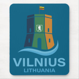 Vilnius Lithuania マウスパッド