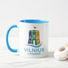 Vilnius Lithuania マグカップ