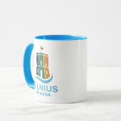 Vilnius Lithuania マグカップ (正面左)