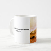 Vilnius, LT Soviet Palace of Concerts & Sports コーヒーマグカップ (正面左)