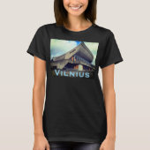 Vilnius Soviet Brutalist Architecture - Lithuania Tシャツ (正面)