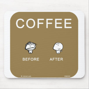 vimrodのコーヒー常習者 マウスパッド