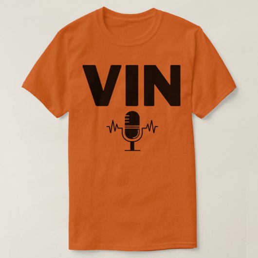 Vinスカリーマイク17 Tシャツ (デザイン正面)