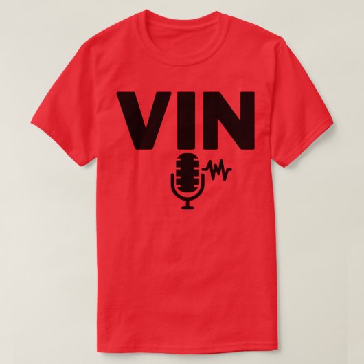 Vinスカリーマイク18 Tシャツ (デザイン正面)