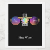 Vinスペックの特別な機会 ワインラベル (シングルラベル)