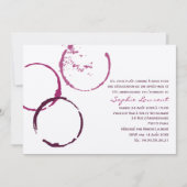 Vin Invitation Orienteee de Feteeのd'Anniversaire 招待状 (正面)