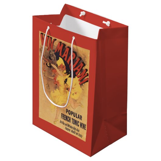 Vin Marianiのダンサーの注ぐワイン ミディアムペーパーバッグ (正面アングル)