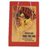 Vin Marianiのダンサーの注ぐワイン ミディアムペーパーバッグ (裏面)