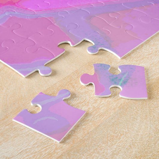 Vin rouge soirée fête ジグソーパズル (側面)