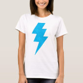 Vin Zzepによる強烈なパワーボルト Tシャツ (正面)