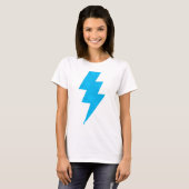 Vin Zzepによる強烈なパワーボルト Tシャツ (正面フル)
