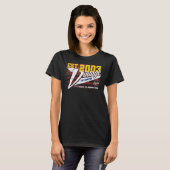 Vinage 2003誕生日ヴィンテージ2003米国旗グランジ tシャツ (正面フル)