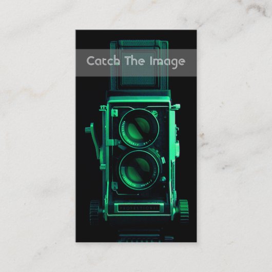 Vinatgeのカメラの名刺の写真撮影 名刺 (正面)