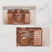 Vinatgeのカメラの名刺の写真撮影 名刺 (正面/裏面)